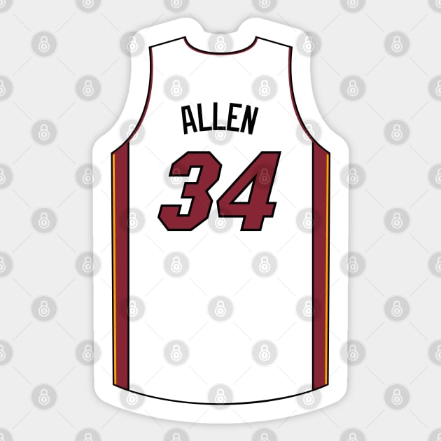 Ray Allen Miami Jersey Qiangy Sticker by qiangdade